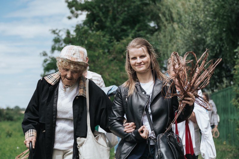 Program OBECNOŚĆ – wolontariusz Tomasz i pani Alicja